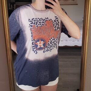 Houston Astros Bleached Tee